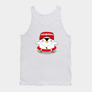 Lifeguard Penguin Tank Top